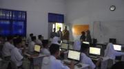 Kegiatan - Monitoring Walikota Pelaksanaan UNBK SMA